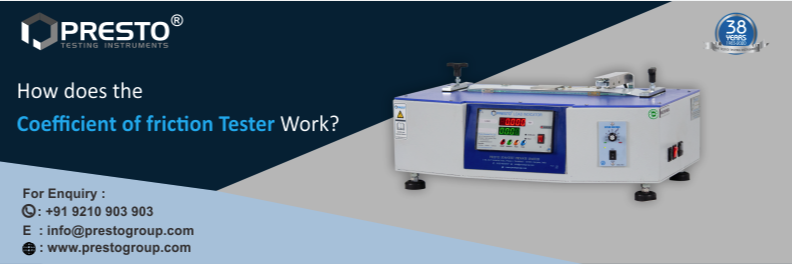 How Does the Co-efficient of Friction Tester Work?
